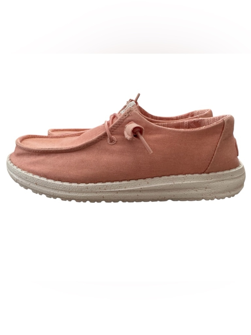 Hey Dude Women’s Coral Canvas Slip-On Shoes - Picture 3 of 6